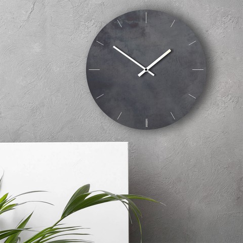 Okrągły zegar ścienny nowoczesny design industrialny Classico Promocja
