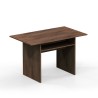 Rozkładany stół z ciemnego drewna do jadalni 120x35-70cm Oplà Sprzedaż