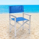 Przenośne składane krzesło plażowe z aluminium Regista Gold Oferta