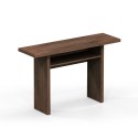 Rozkładany stół z ciemnego drewna do jadalni 120x35-70cm Oplà Oferta