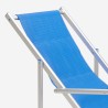 2 składane krzesła plażowe Riccione Gold Lux ​​podłokietniki z aluminium Katalog