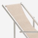 4 składane krzesła plażowe Riccione Gold Lux ​z podłokietnikami Katalog