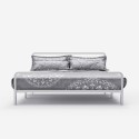 Podwojne metalowe łóżko z podstawą listwową 160x200 Skjern Sprzedaż