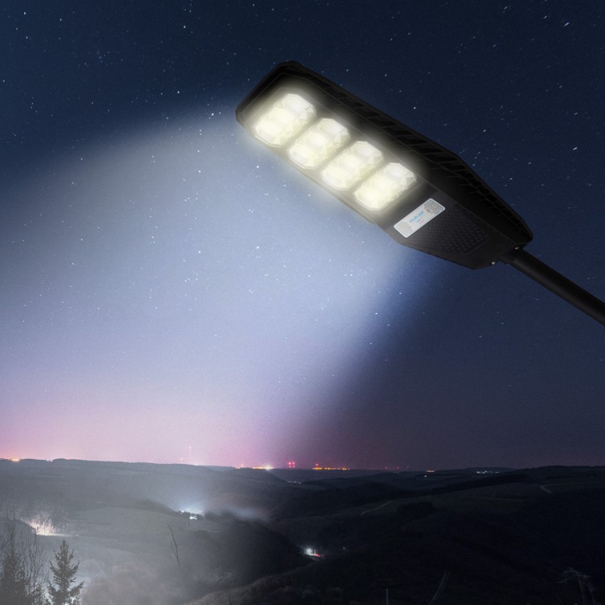 Latarnia uliczna 200W słoneczna z czujnikiem i pilotem Solis L Promocja Latarnia uliczna 200W słoneczna z czujnikiem i pilotem Solis L Promocja