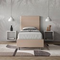 Łóżko jednoosobowe ze schowkiem 100x200 nowoczesna sypialnia Focus S2 Cena