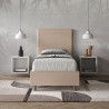 Łóżko jednoosobowe ze schowkiem 100x200 nowoczesna sypialnia Focus S2 Cena