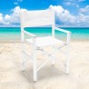 Składane krzesło plażowe z aluminium w kolorze białym Regista Gold White Oferta