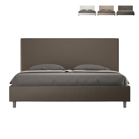 Podwójne łóżko ze schowkiem 180x200 nowoczesne Focus K