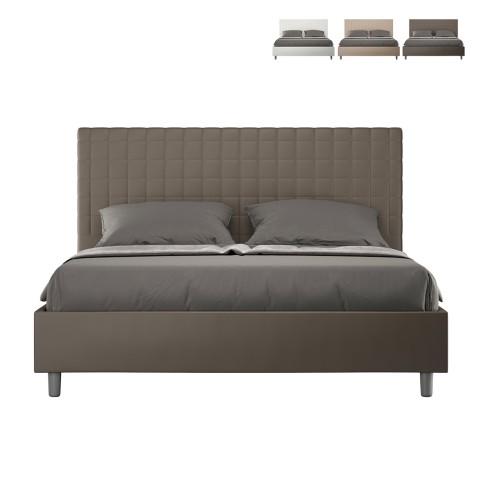 Łóżko dwuosobowe 160x190 ze schowkiem nowoczesny design Sunny M