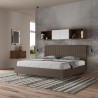 Łóżko dwuosobowe 180x200 ze schowkiem nowoczesy design Sunny K Rabaty