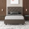 Łóżko jednoosobowe 120x190 ze schowkiem nowoczesny design Priya P Stan Magazynowy
